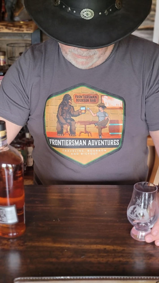 Frontiersman Bourbon Bar Asphalt T-shirt